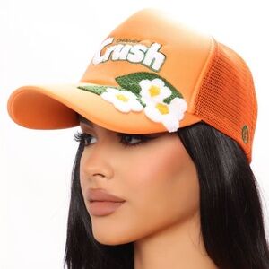 NWOT RARE “Organge Crush” Trucker Hat OS